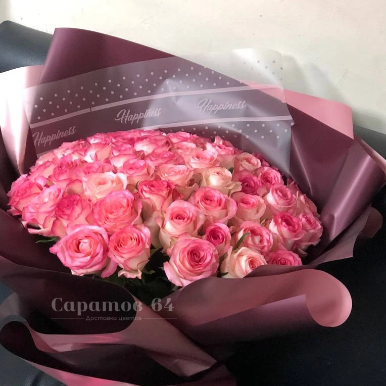 Букет из 51 розы &laquo;Джумилия&raquo;