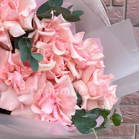 Букет из французкой розы &laquo;нежное вдохновение&raquo;