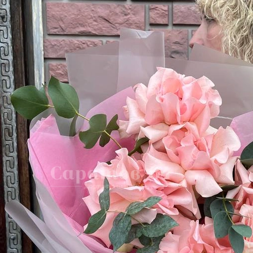 Букет из французкой розы &laquo;нежное вдохновение&raquo;