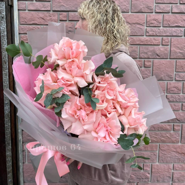 Букет из французкой розы &laquo;нежное вдохновение&raquo;