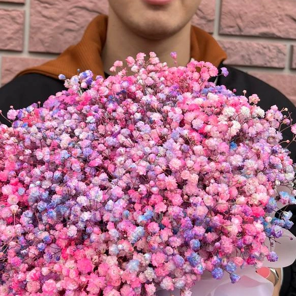 Композиция из гипсофилы &laquo;сахарная"