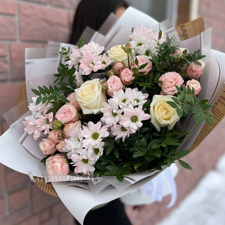 Светлый букет &laquo;Нежное очарование&raquo;