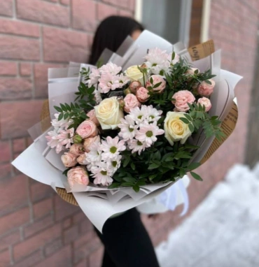 Светлый букет «Нежное очарование»