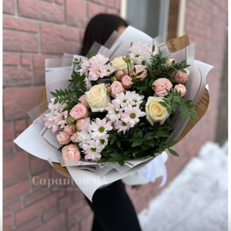 Светлый букет &laquo;Нежное очарование&raquo;