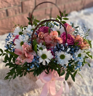 Композиция в сумочке «очаровательная»