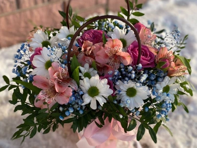 Композиция в сумочке «очаровательная»