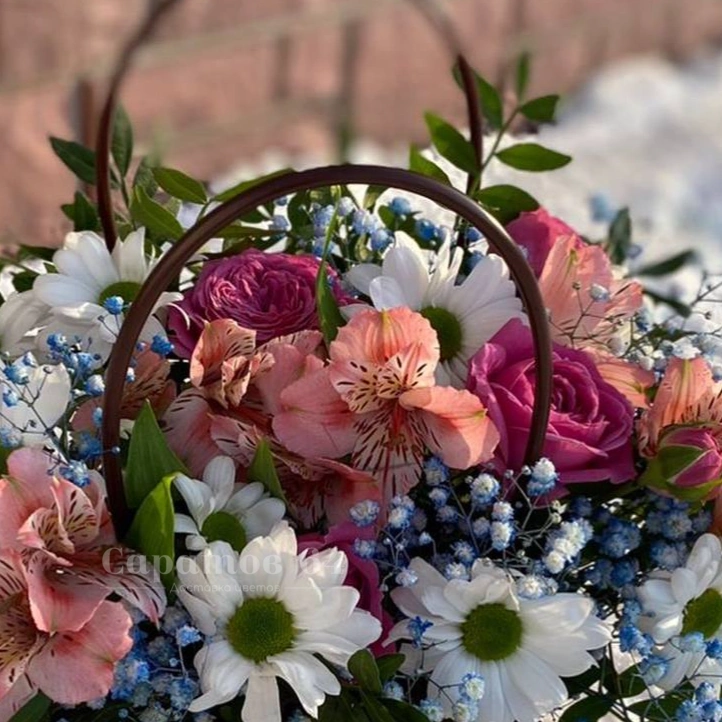 Композиция в сумочке &laquo;очаровательная&raquo;